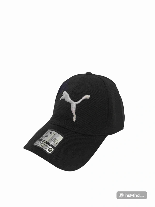 Mens Indian Flaxi Fit Embroidered Logo Caps Color - Black Color Pack Fitting - Steel Buckle - Free, 6