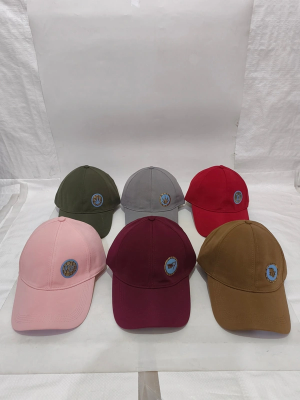 Mens Branding Logo Flaxi Fit Material Mix Color Cap - Free, 6