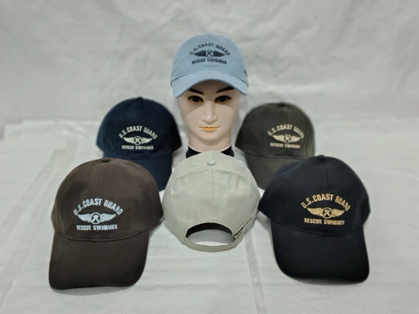 Mens Embroidered Cotton Material Mix Color Cap - Free, 6