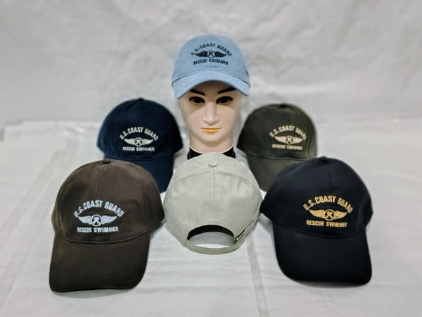 Mens Embroidered Cotton Material Mix Color Cap - Free, 6