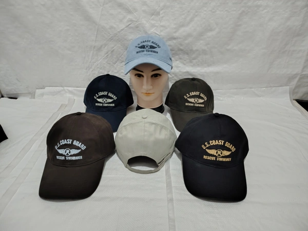 Mens Embroidered Cotton Material Mix Color Cap - Free, 6