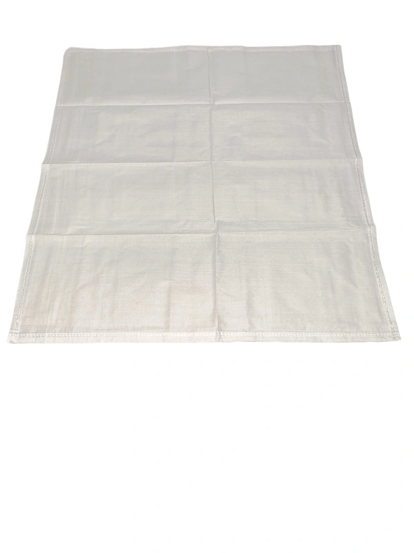 Mens Cotton White Color Super Quality Handkerchief - 12
