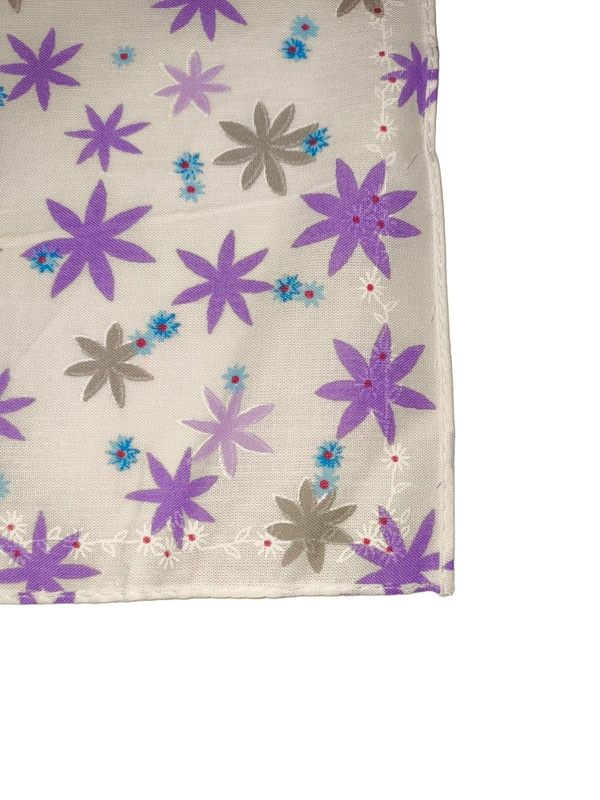 Cotton Multi Color Multi Print Colorful Hankies Set Of 12 - 12
