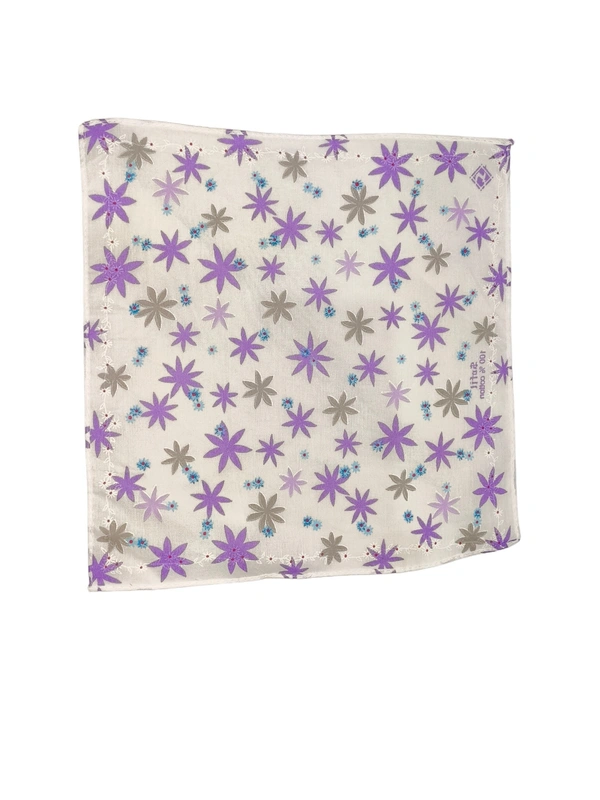 Cotton Multi Color Multi Print Colorful Hankies Set Of 12 - 12
