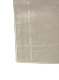 Mens Cotton White Color Super Quality  Handkerchief - 12