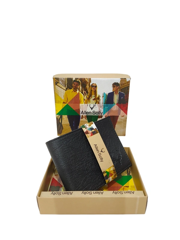 Mens  Genuine Leather 2Fold Multi Color Wallets Brand Box Packing - Free, 6