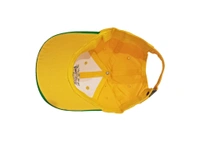 Mens Cotton Embrodary Logo Cap Color Yellow  Color Cap Fitting Steel Buckle - Free, 6