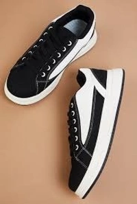 SANEX Affordable, comfortable & long-lasting sports shoes for daily use. - 5,6,7, Black