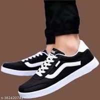 SANEX Affordable, comfortable & long-lasting sports shoes for daily use. - 5,6,7, Black