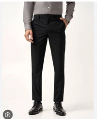 Kanol brand  Formal Paint For Men Wear - Black, M S X XL