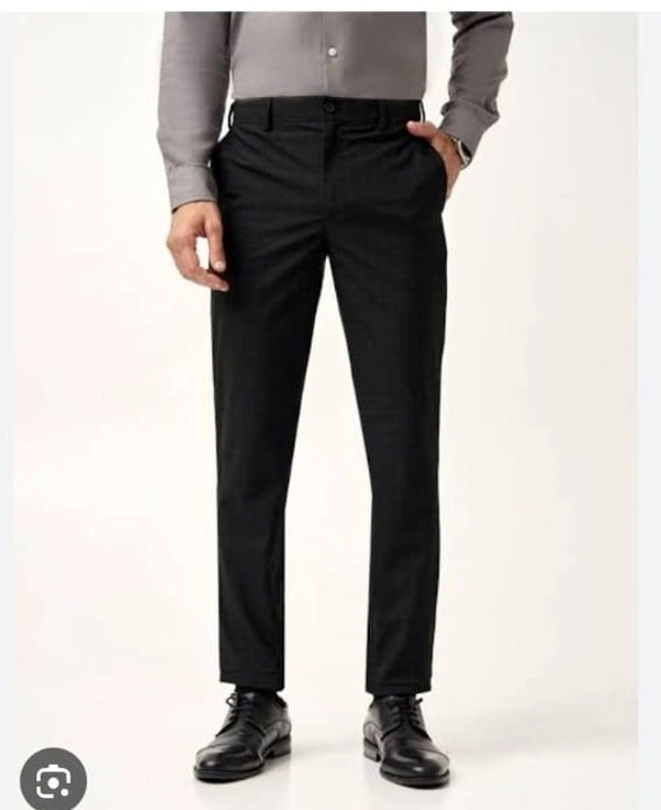 Kanol brand  Formal Paint For Men Wear - Black, M S X XL