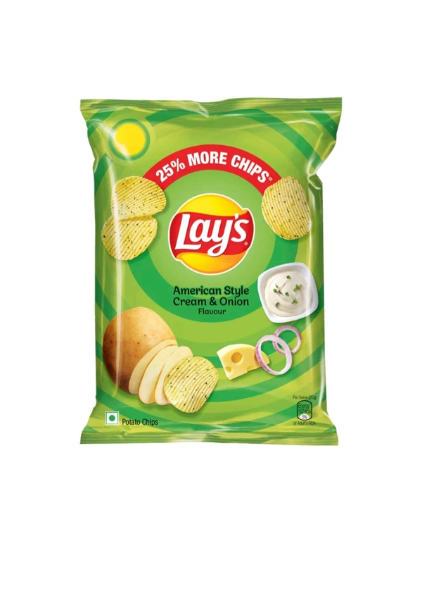 Lays Potato Chips &Onion 48g - 48g