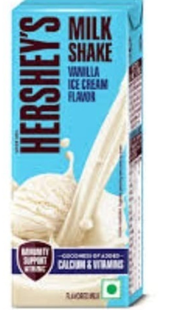 HERSHEY'S MILK SHAKE VANILLA ICE CREAM - 180ml