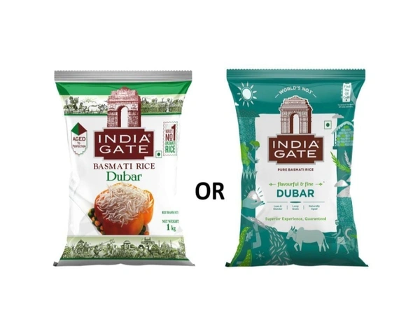 INDIA GATE DUBAR BASMATI RICE - 1Kg