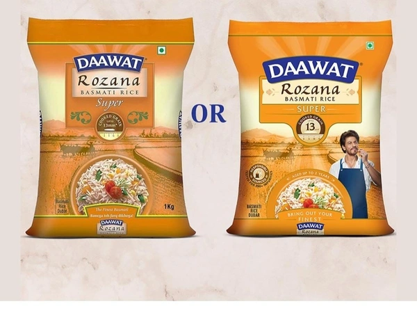 DAAWAT ROZANA SUPER BASMATI RICE 1Kg - 1Kg