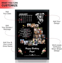 12 X 8 (A4 Size ) Birthday Photo Frame  - 12x8 Inch