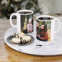 White Photo Mug