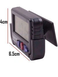 Mini Digital Black Table Clock
