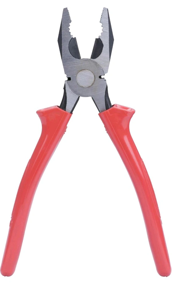 Taparia 1621-8 Steel (210mm) Combination Plier with Joint Cutter (Red and Black)