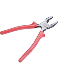 Taparia 1621-8 Steel (210mm) Combination Plier with Joint Cutter (Red and Black)