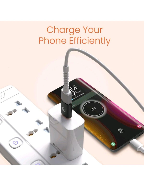 USB 3.0 to Type C OTG Adaptor, 10Gbps High Speed Data Transfer, Thunderbolt to USB Adapter, Compatible for All Type C Devices, Smartphone, Laptops, Tablets, Chargers, 