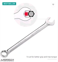 12 pcs Long Combination Spanner Set. Wrench Set/Spanner Set Tools kit/Set of 12 Piece/Tools kit for Home use. - Professional Spanners_5 Heavy Duty Eliptical Combination Spanners 12 Pcs. Set with 5 Double Sided Combination Wrench (Pack of 1) Double Sided Combination Wrench