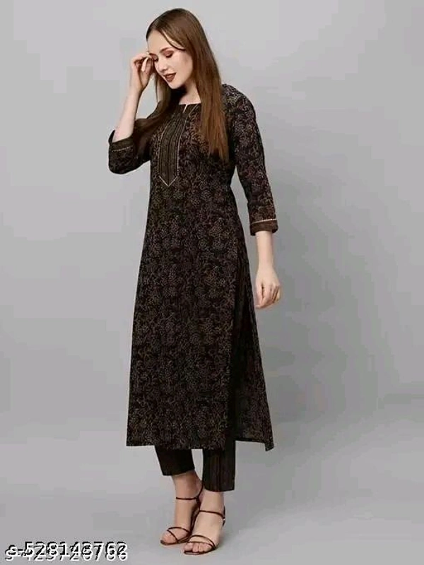 :*Banita Alluring Kurtis* - Thatch Green