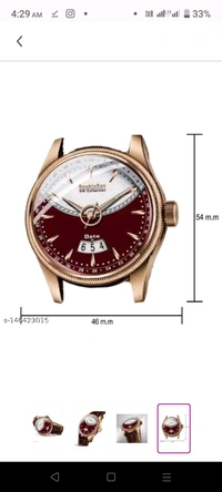 Vintage Watch Vintage Look Men Watch - Brown