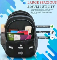 Free Watch Skybag For Boys - Black, Free Size