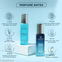 Bellavita Bella Vita Luxury FRESH+SKAI Perfume Combo for Men  40 ML (Pack of 2 Items 20ML Each) - free size