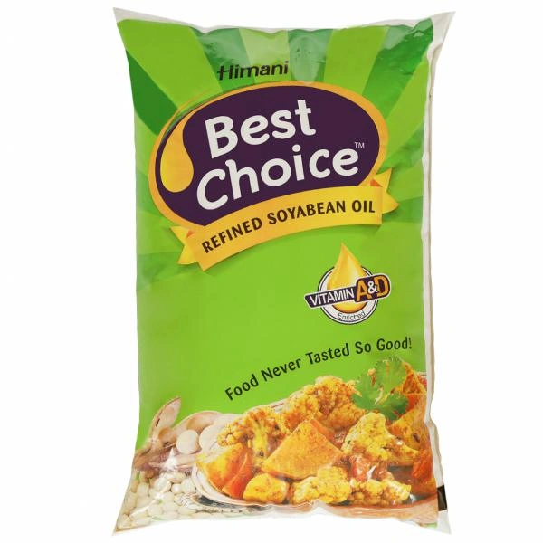 Himani Best Choice Refined Soyabean Oil - 1lit