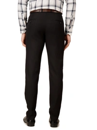Dmd Clothing | Wrinkle Free Express Mattee | Solid Formal Trousers | Polo Fit | Office Wear For Men'S | Black - 28, BLACK