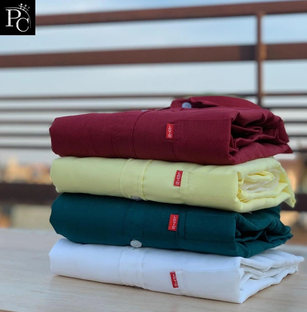 Levi Shirt ( Combo of 4pc) - M-38, Red/yellow/Blue/White