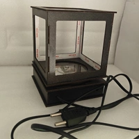 Shadow Rotating Lamp - 16*16*16, Black