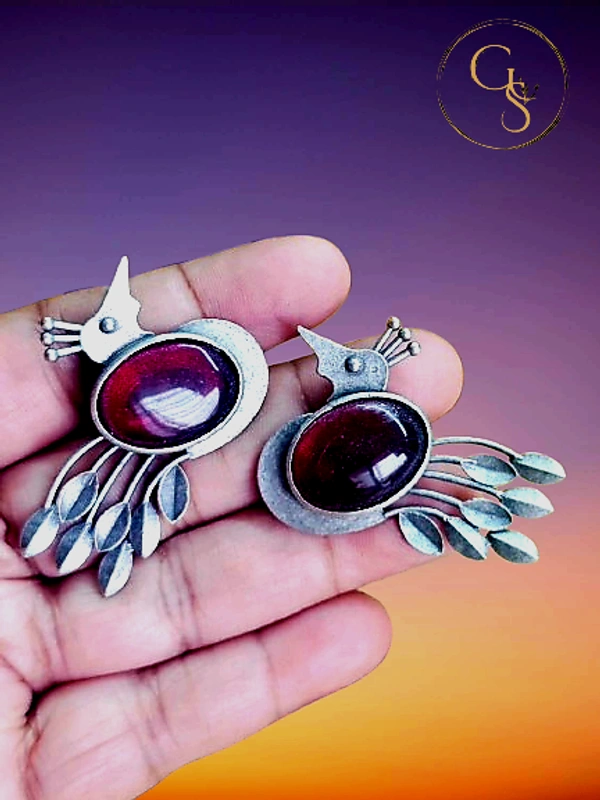 GlimSilk Imperial Bird Blue ( E-0014RU)