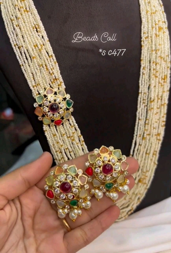 GlimSilk  Sheetal Necklace  - Free Size, multi color