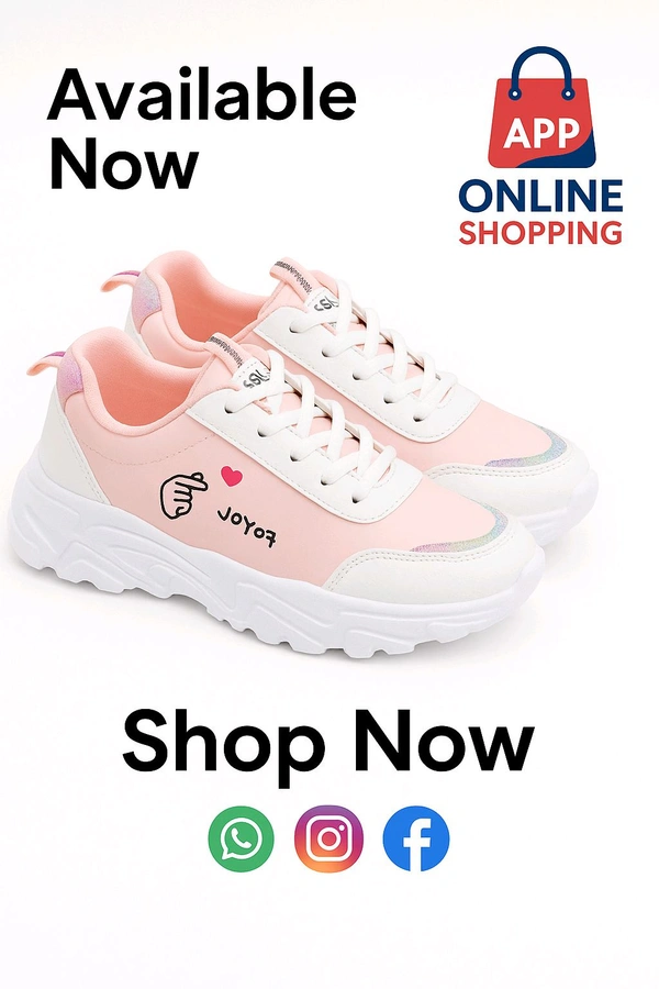 यह शानदार शूज़ अब आपके शॉपिंग ऐप पर  - Pink Lace, 6