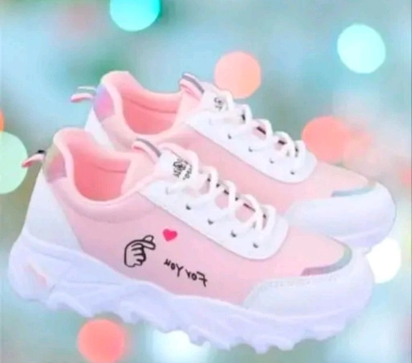 यह शानदार शूज़ अब आपके शॉपिंग ऐप पर  - Pink Lace, 6
