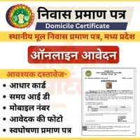 Birth Domicile Cirtificate Available In 