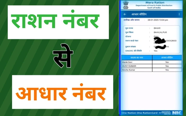 Ration Card Ekyc Or Adhar 🔗 Linking 