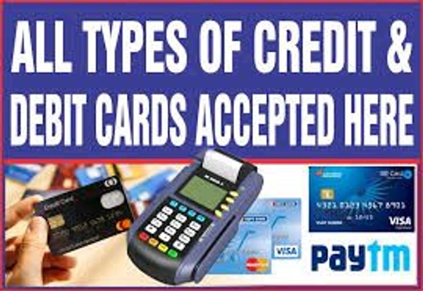 All Networking Card Debit /Credit Payment Accepted 