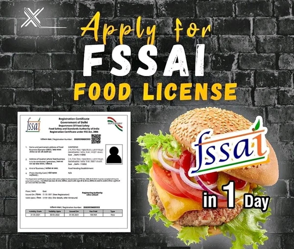 Food Licence Apply Now 