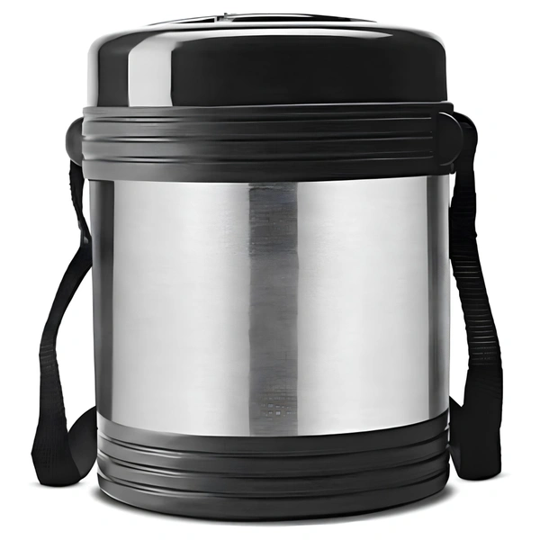 CutTales Thermo Insulated Stainless Steel Tiffin Lunch Box – 3 Compartment, Leak-Proof, Office & School Use