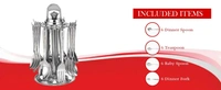 CutTales Cutlery Set Stand 24Pcs