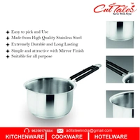 CutTales Stainless Steel Sauce Pan  - Pack Of 3