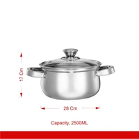 Pack Of 1, Stainless CutTales Steel DUTCH OVEN For Daily Home Use, Cooking, Serving And Much More.