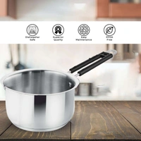CutTales Stainless Steel Sauce Pan  - Pack Of 3