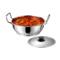 CutTales Sandwich Bottom Stainless Steel Kadhai Set Of 2 - 6