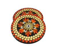 Coaster sets - Black: "Midnight Inkwells"*