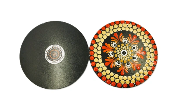 Coaster sets - Black: "Midnight Inkwells"*